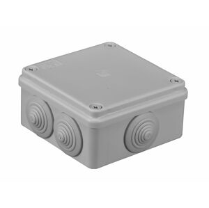 krabica inštalačná S-BOX 106 sivá 100x100x50S(PAWBOL)