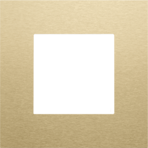Rámček 1-násobný kovový zlatá PURE (NIKO)