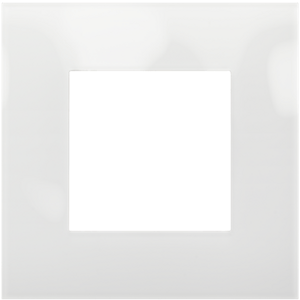 Rámček 1-násobný snehová biela PURE (NIKO)