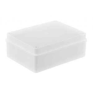 krabica inštalačná S-BOX 516 biela 240x190x90S s vývodkami šedá (PAWBOL)