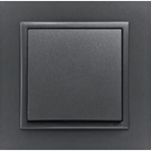 Rámček 1-násobný čierna/sivá LOGUS90 Animato (EFAPEL)