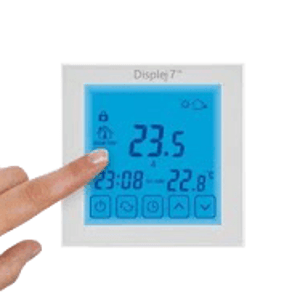 Dotykový termostat Displej7 s Wifi pripojením