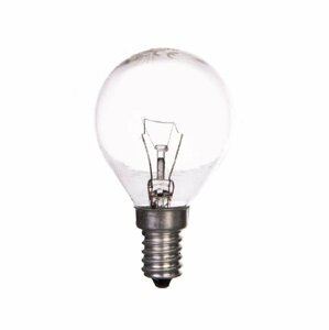 Žiarovka 25W, E14, 2700K, 400lm, 230V, iluminačná, číra (GTV)