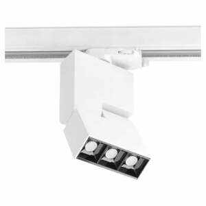 Lištové LED svietidlo SIERRA 8W, 4000K, 720lm, TRAX, biela (GTV)
