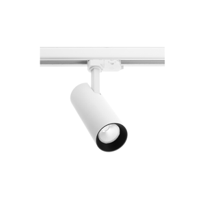 Lištové bodové LED svietidlo TRACK 12W, 4000K, 1100lm, TRAX, biela (GTV)