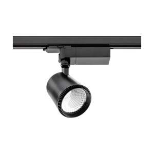 Lištové bodové LED svietidlo X-LINE 24° 30W, 4000K, 3240lm, TRAX, čierna (GTV)
