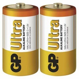 Alkalická batéria GP Ultra LR14 (C) (EMOS)