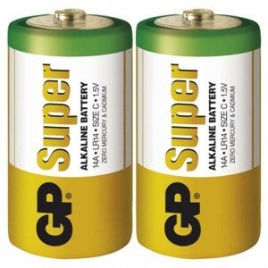 Alkalická batéria GP Super LR14 (C) (EMOS)