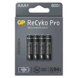 Nabíjacia batéria GP ReCyko Pro Professional (AAA) 4 ks (EMOS)