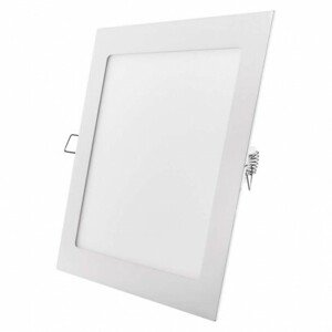 Mini LED panel 220x220, štvorcový vstavaný biely, 18W, 3000K (EMOS)