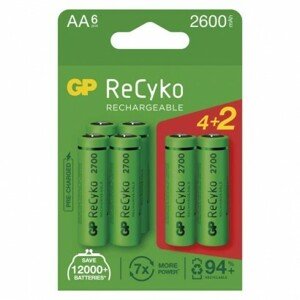 Nabíjacia batéria GP ReCyko 2700 (AA) 6 ks (EMOS)