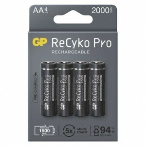 Nabíjacia batéria GP ReCyko Pro Professional (AA) 4 ks (EMOS)
