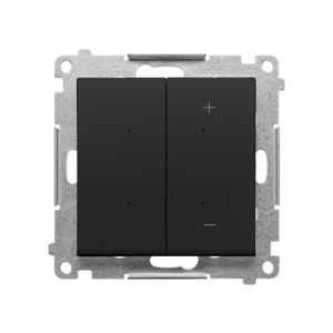 Stmievač W pre LED pásiky SMART čierna matná SIMON55 (Simon)