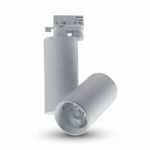 Bodové LED lištové svietidlo 4CORE 30W, 3000K, 2700lm, biele VT-4635 (V-TAC)