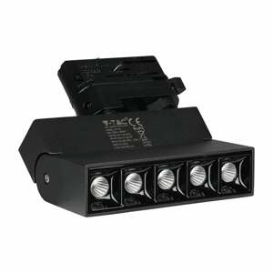 Svietidlo LED pre lištový systém PRO 12W 2700K 960lm čierne VT-416 (V-TAC)